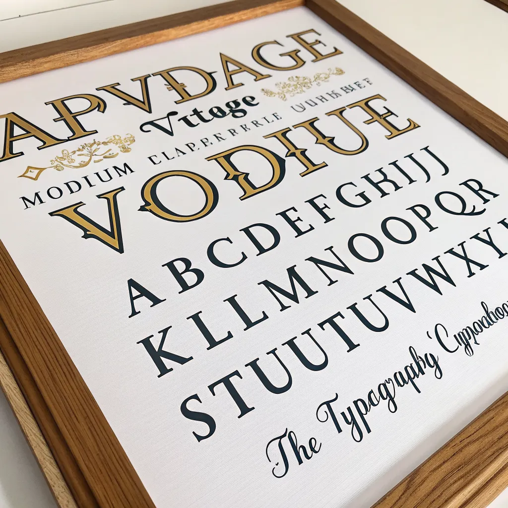 Vintage Typography Module