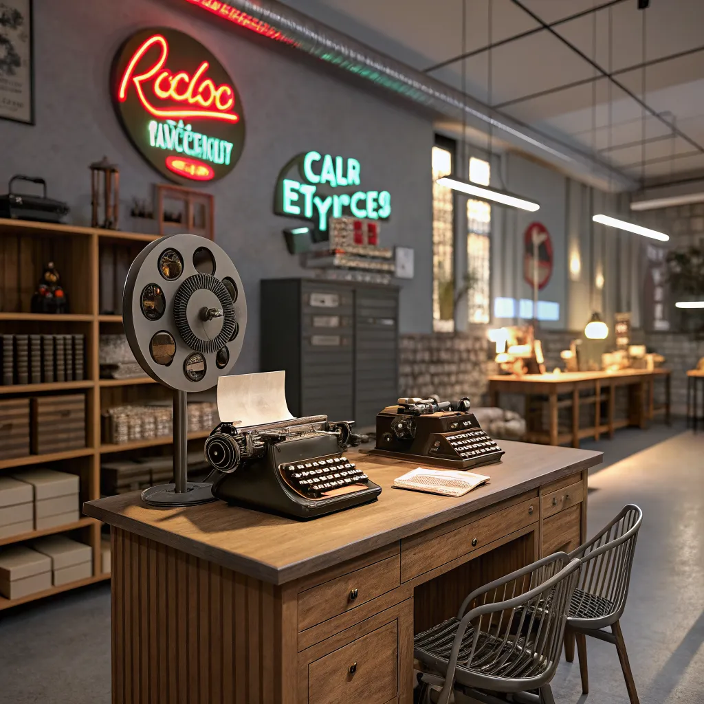 Retro Advertising Studio